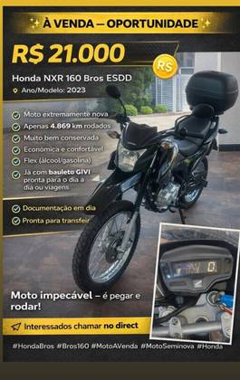 HONDA NXR 160 BROS ESDD 